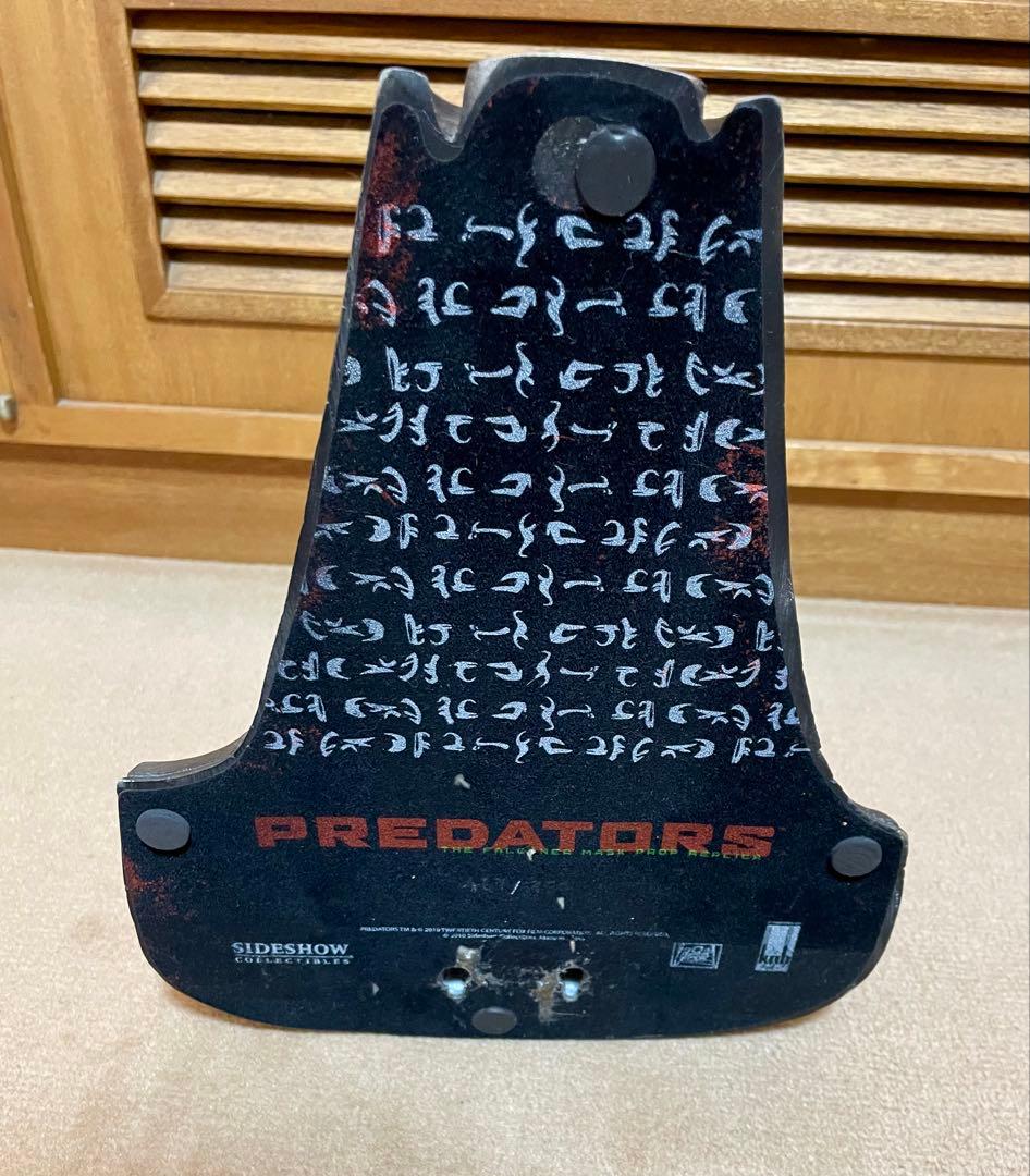 【希少】サイドショウ プレデターズ バーサーカー・プレデター マスク レプリカ