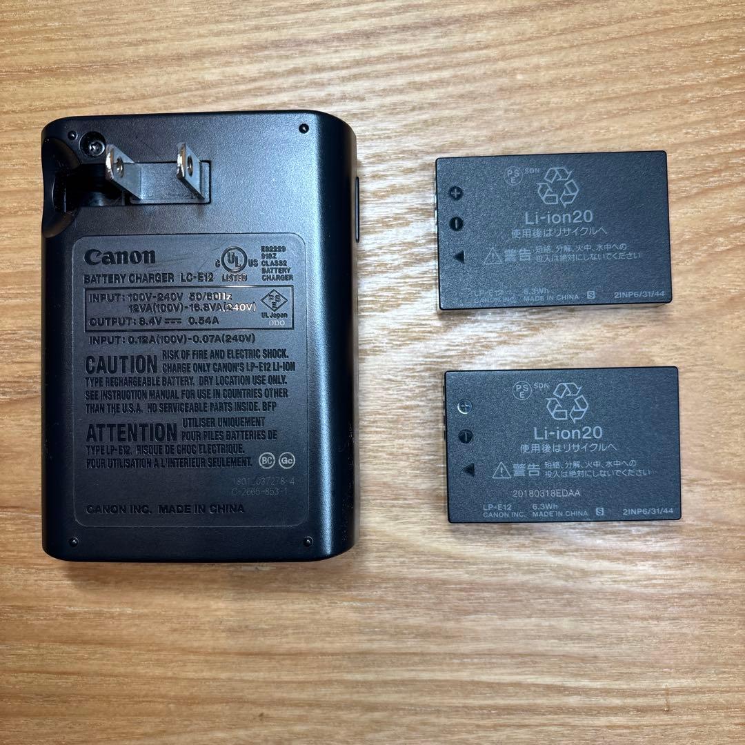 【ジャンク】Canon EOS Kiss M ダブルズームキット