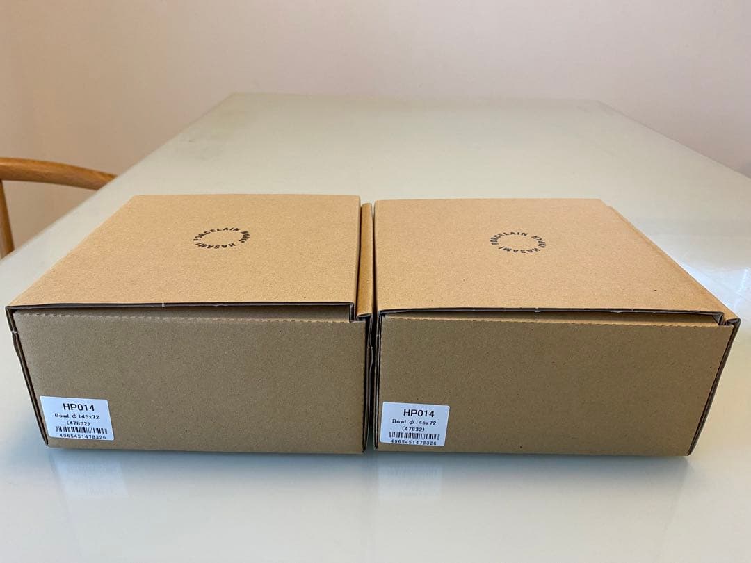 未使用　ハサミポーセリン　ボウル　4個セット