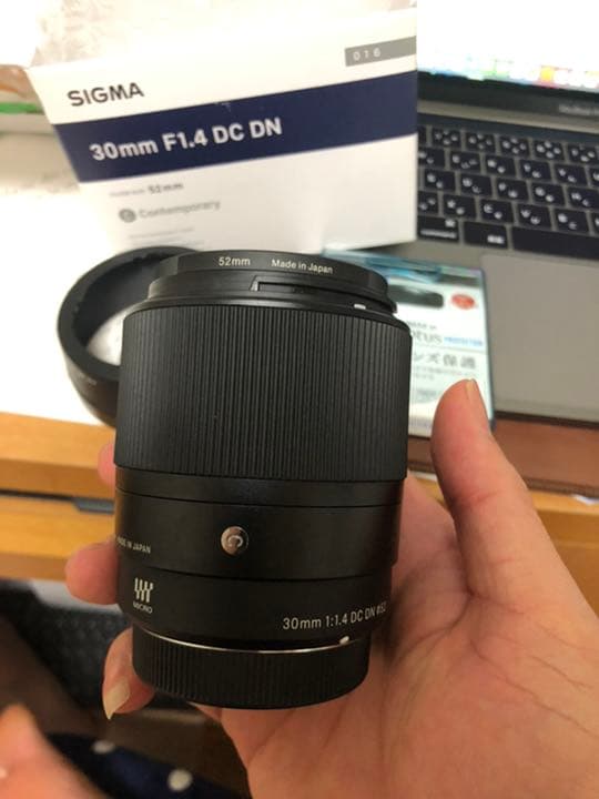 シグマ 30 f 1.4 マイクロフォーザーズ