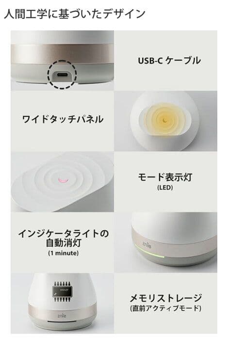 Znie Lite ジーニーライト　スリープテック 睡眠　リラックス　脳波