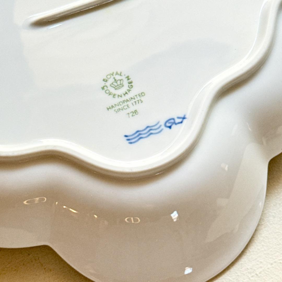 美品⭐︎ブルーパルメッテ ディッシュ　26.5cm