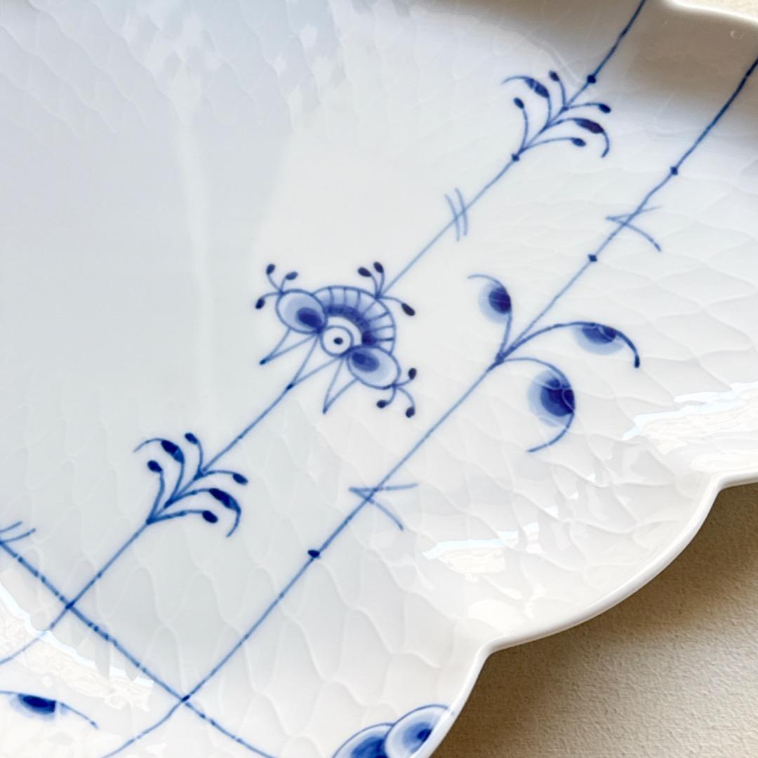 美品⭐︎ブルーパルメッテ ディッシュ　26.5cm