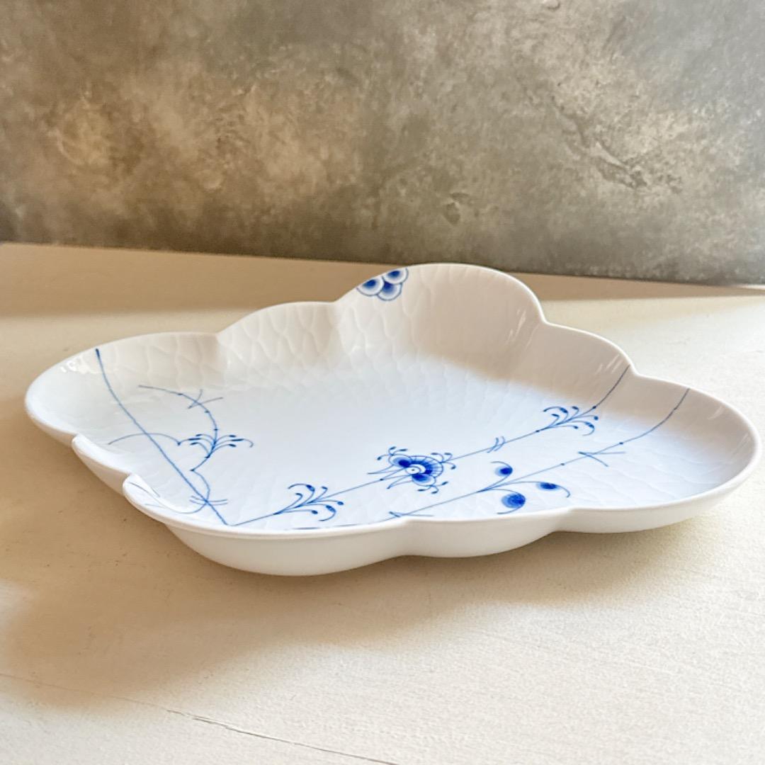 美品⭐︎ブルーパルメッテ ディッシュ　26.5cm