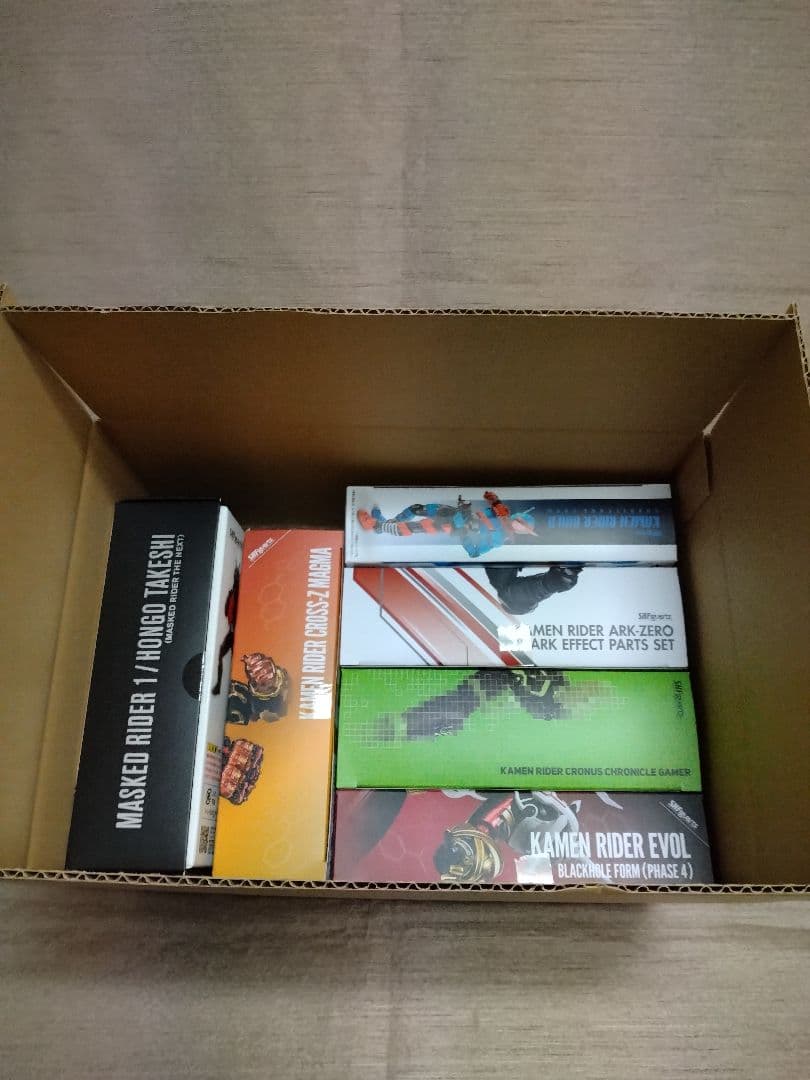 仮面ライダーフィギュアーツ7体+1番くじフィギュアーツ1体セット