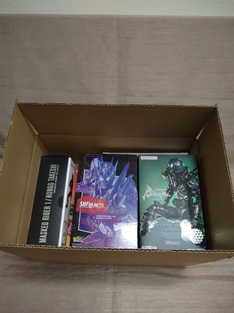 仮面ライダーフィギュアーツ7体+1番くじフィギュアーツ1体セット