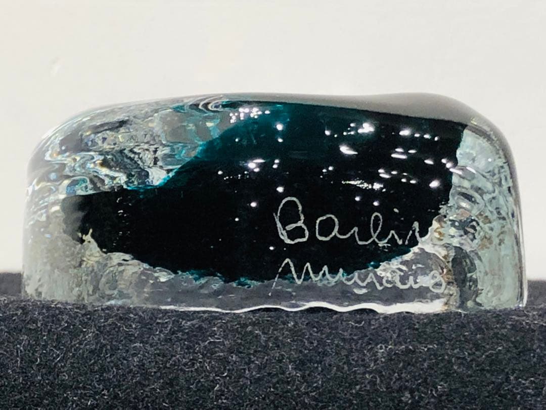 BARBINI MURANO ヴィンテージ ベネチアングラス 小物入れ トレー