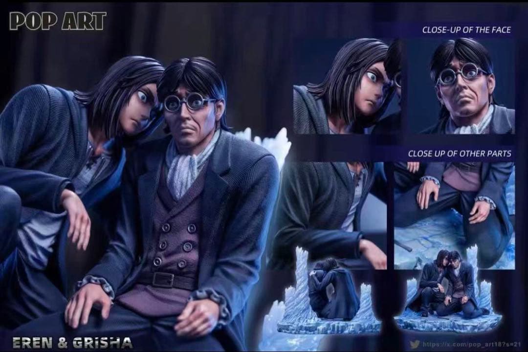 進撃の巨人 ⑤ エレン·イェーガーガレージキット ガレキ スタチュー