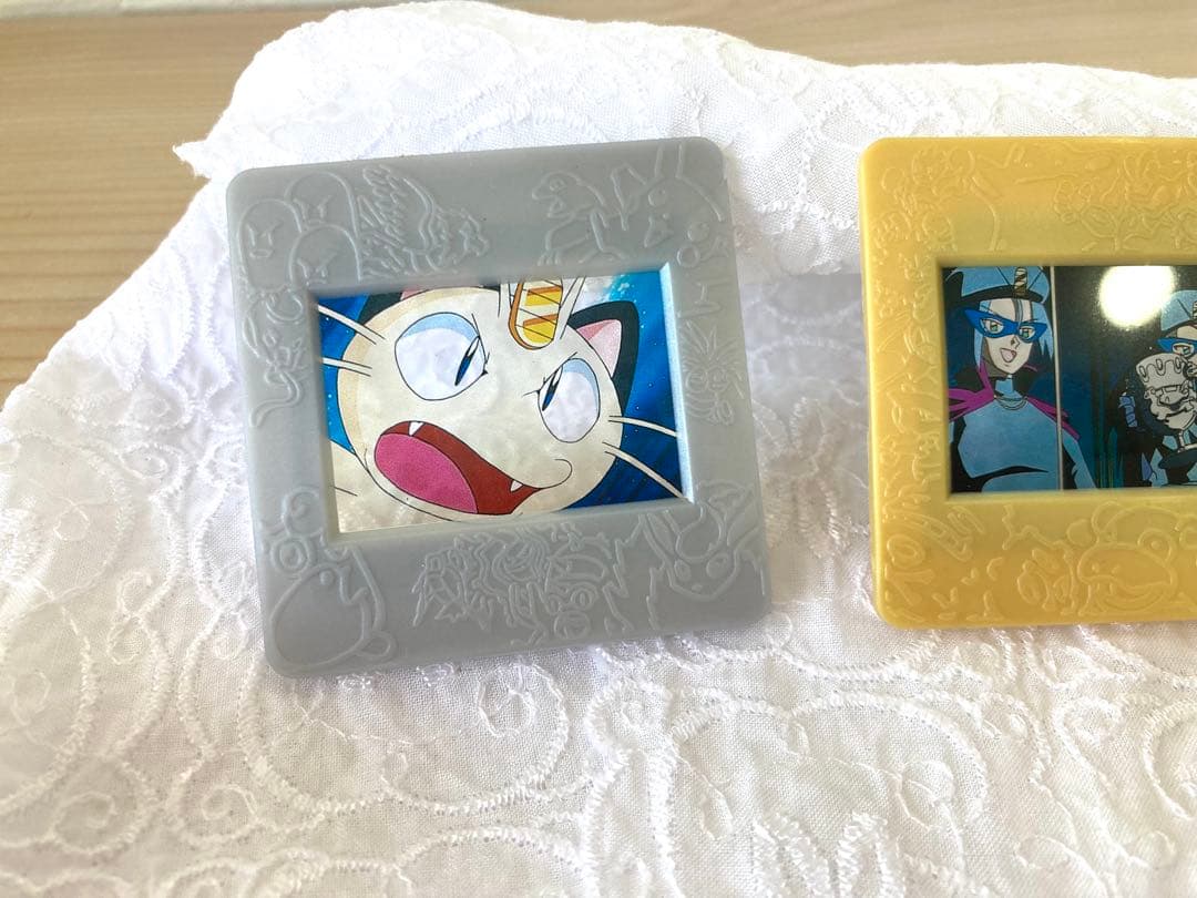 Meiji ポケモン ピクチャーフレーム 3点 #ロケット団、ニャース