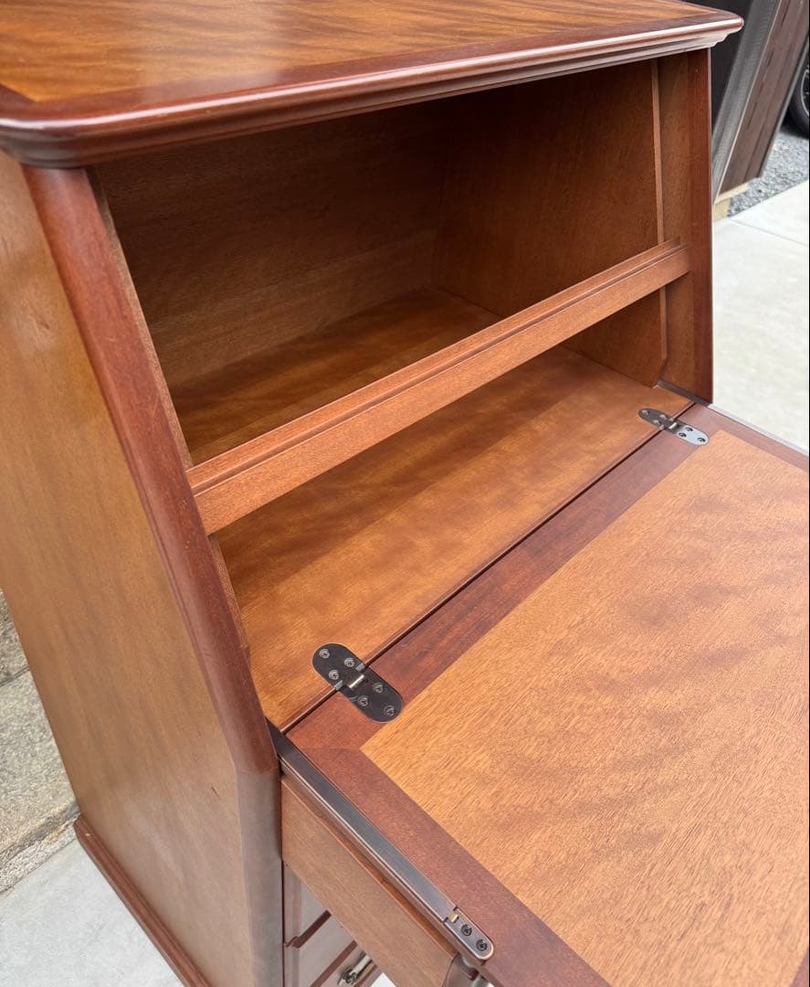 送料込 アンティーク ライティングビューロー ビューロー 机 レトロ ヨーロッパ