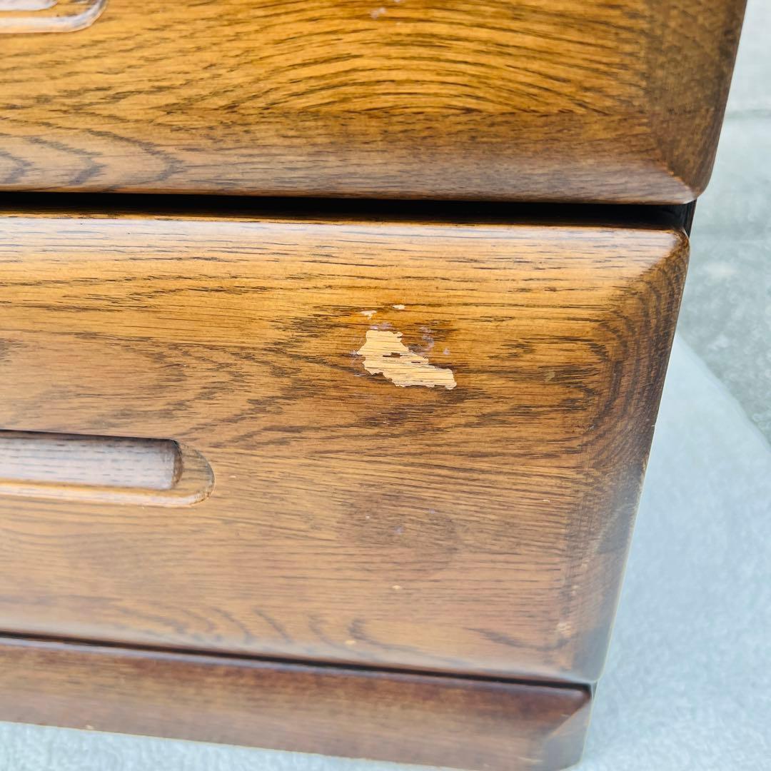 文机　座机　デスク　テーブル　鍵付き　レトロ