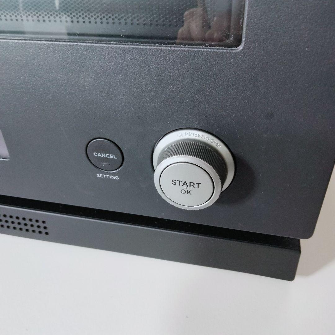 【ジャンク品】BALMUDA　バルミューダ　電子レンジ　ブラック　241