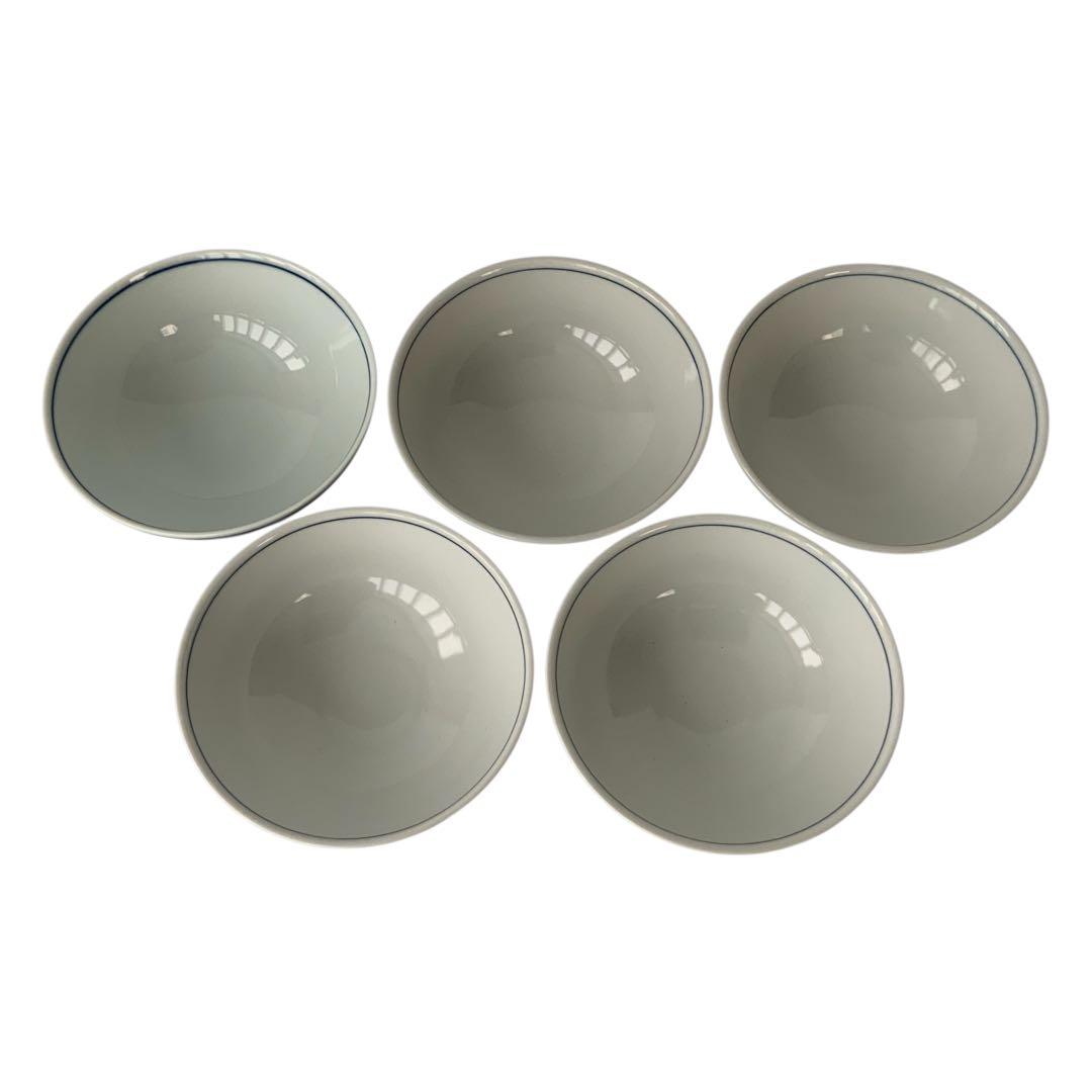 II-5645 九谷焼 九谷木米 お茶碗 5点 セット 食器 自宅保管品