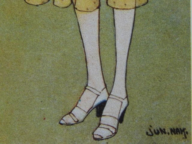 昭和レトロ、中原淳一、【真昼】、美少女、年代物・希少画集画 、新品高級額 額装付