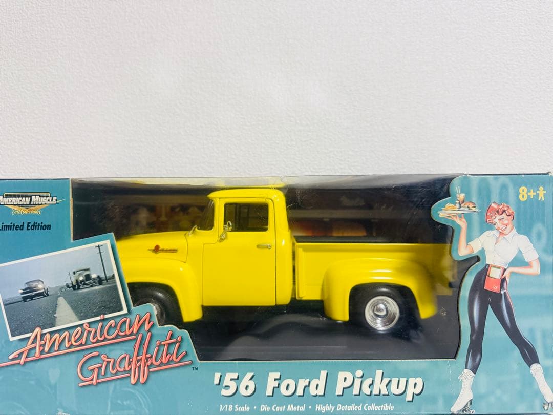 アーテル/'56 Fordフォード PickUpピックアップ アメグラ 1/18