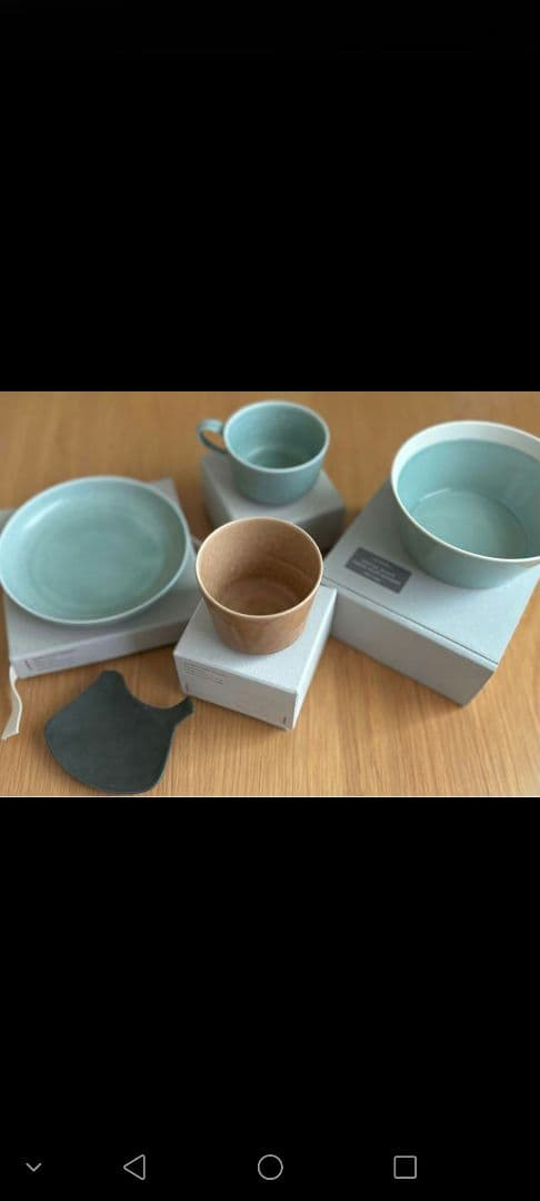 イイホシユミコ　食器　皿　カップ　スープ　トリ　５点セット　美品　箱付き　廃盤