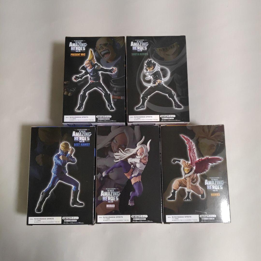 僕のヒーローアカデミア フィギュア プロヒーロー5体セット