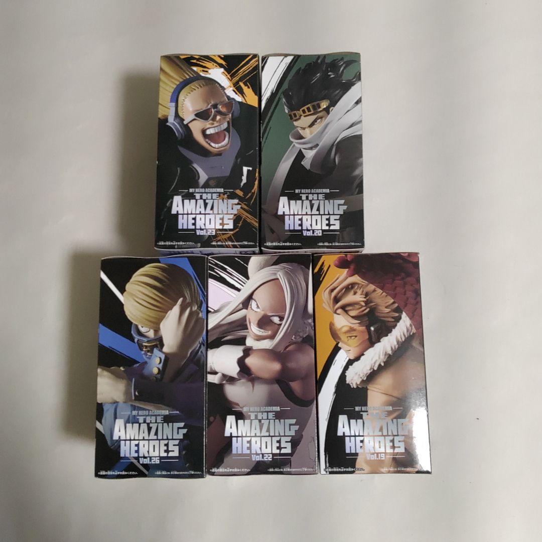 僕のヒーローアカデミア フィギュア プロヒーロー5体セット