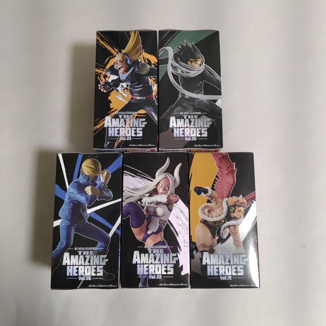 僕のヒーローアカデミア フィギュア プロヒーロー5体セット