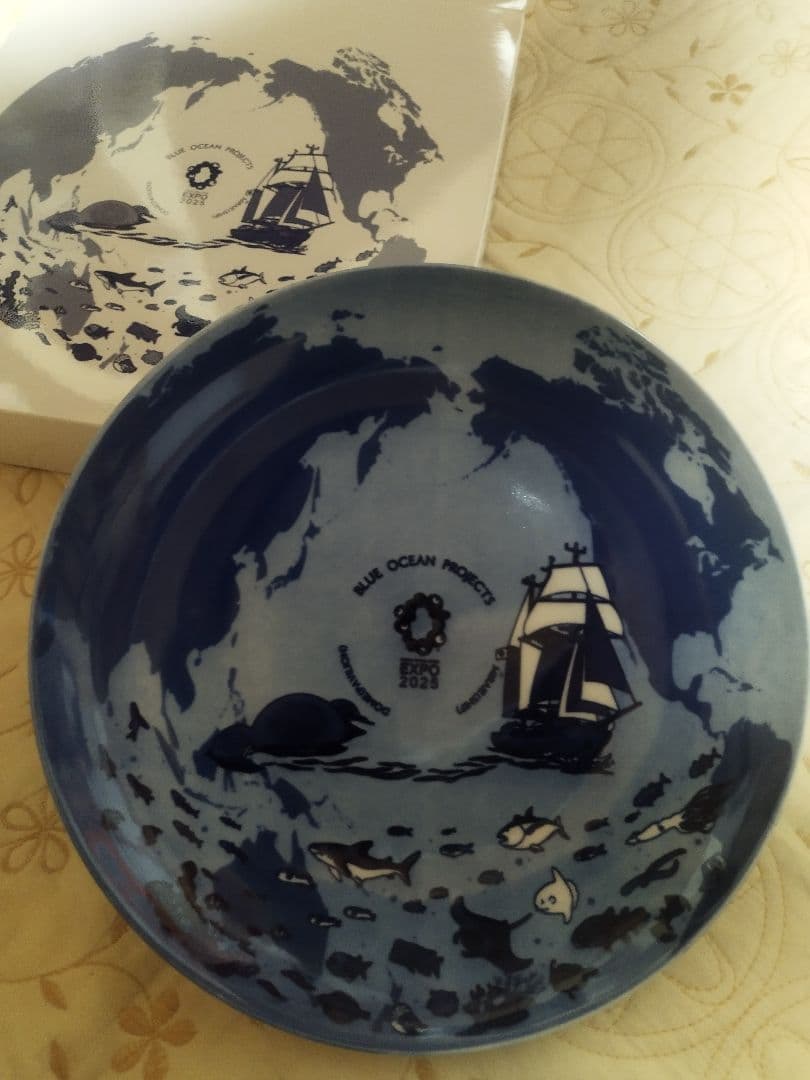 大阪・関西万博「BLUE OCEAN DOME」記念皿