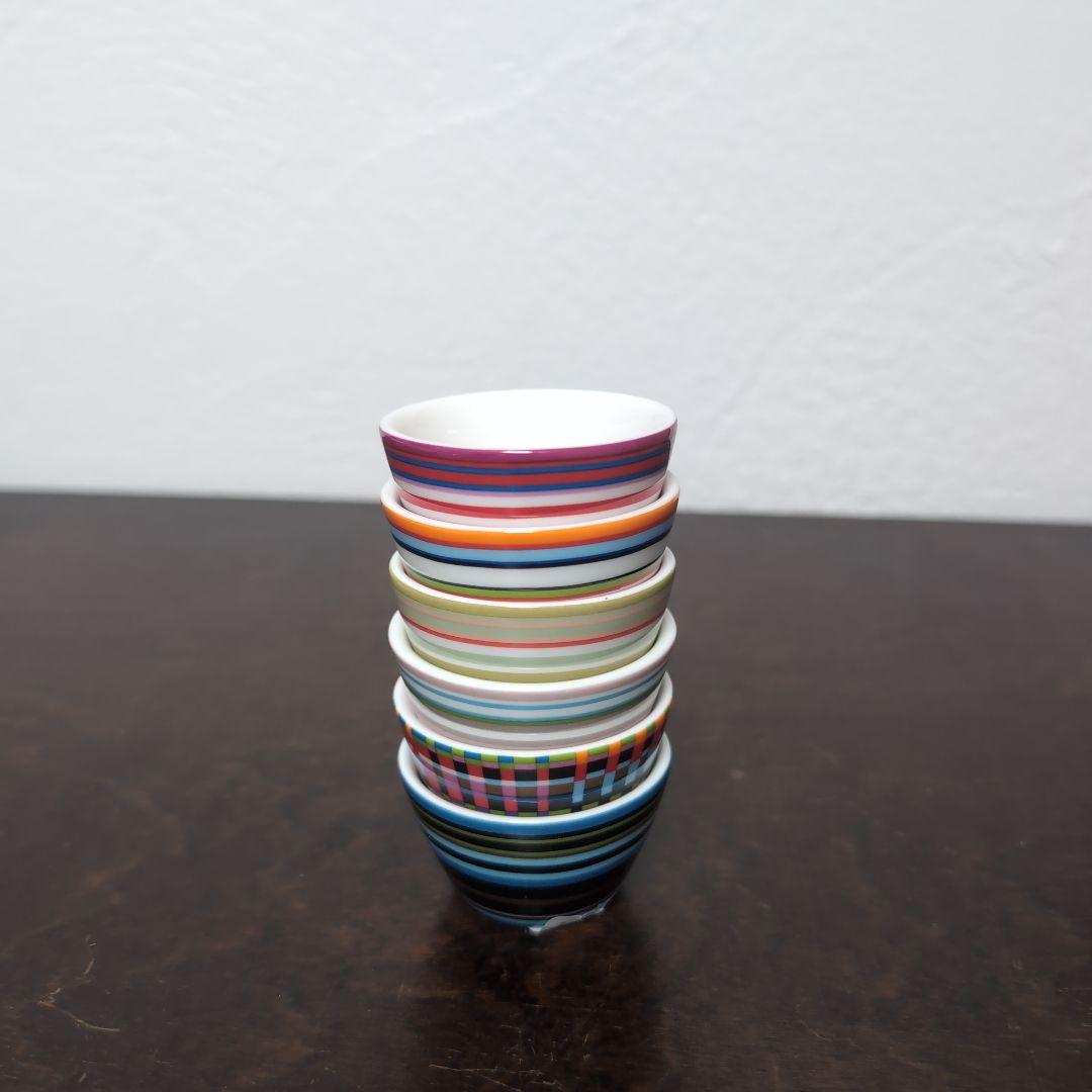 イッタラ　エッグカップ　6個　オリゴ 