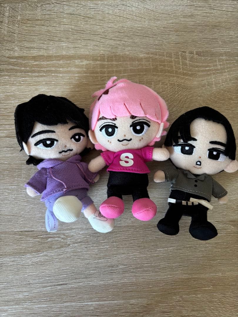 アイドルキャラクター ぬいぐるみ5体セット
