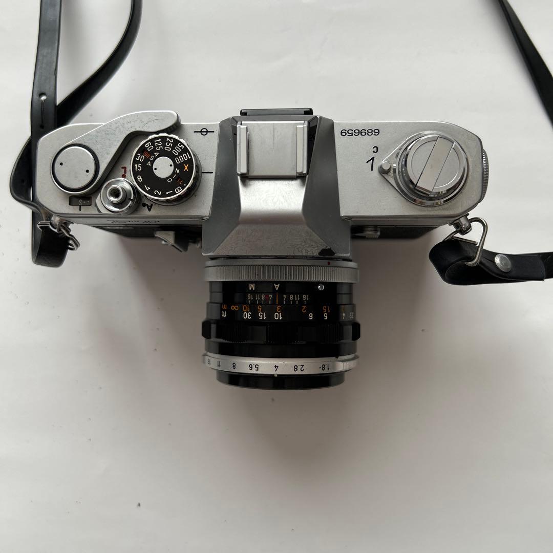 Canon FT ＱＬ一眼レフカメラ 50mmレンズ付き、フィルム付き