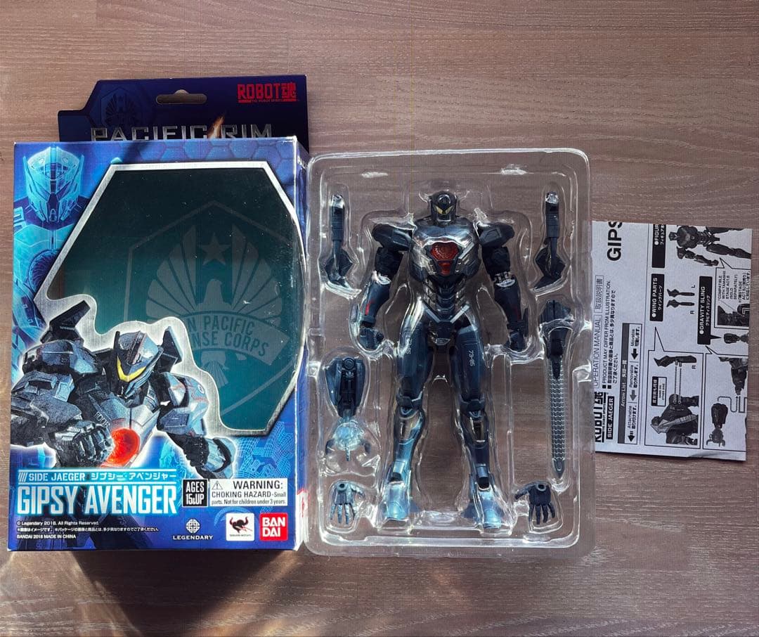 ROBOT魂SIDEJAEGERジプシーアベンジャー パシフィックリムフィギュア