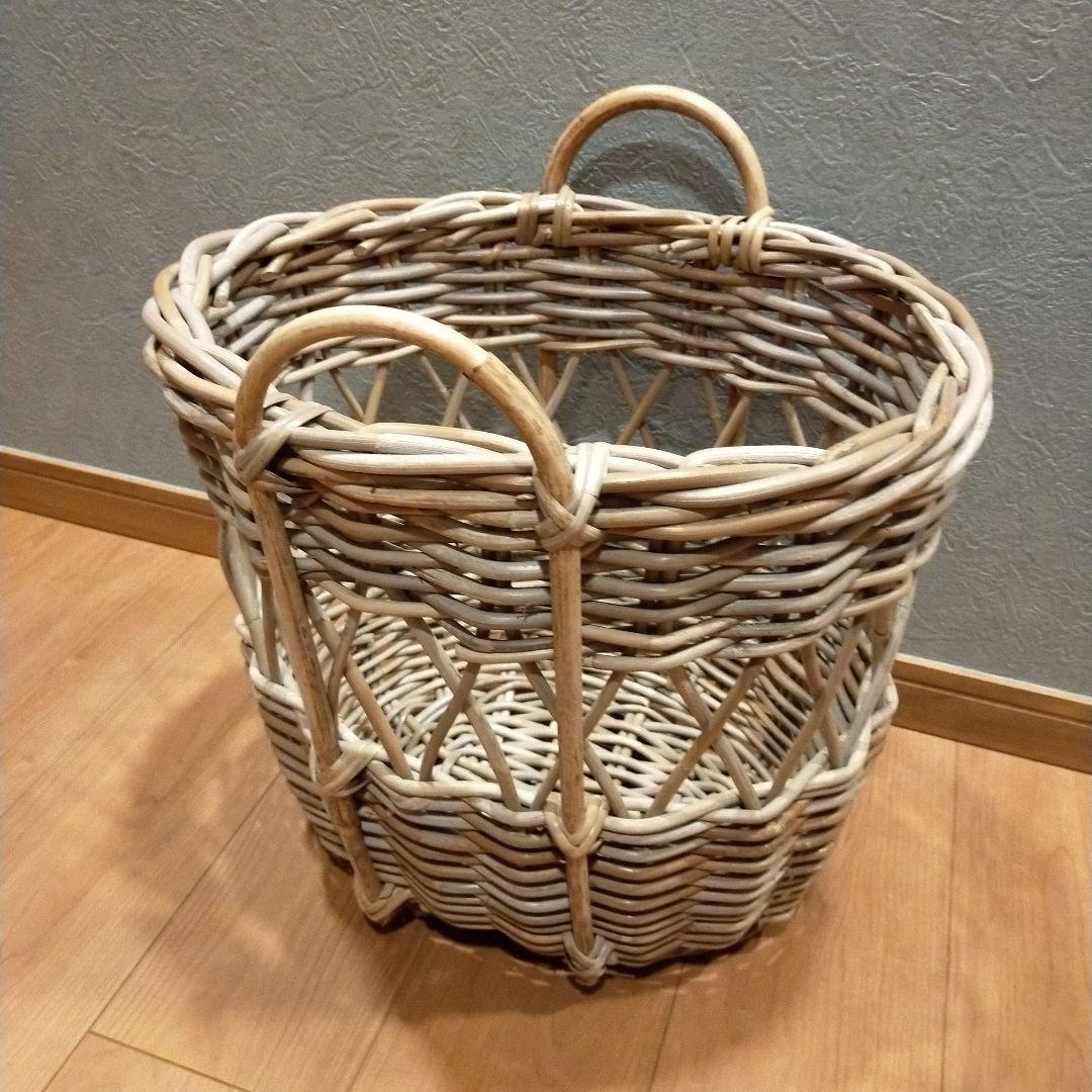 バスケット　かご　大きめ　ACTUS