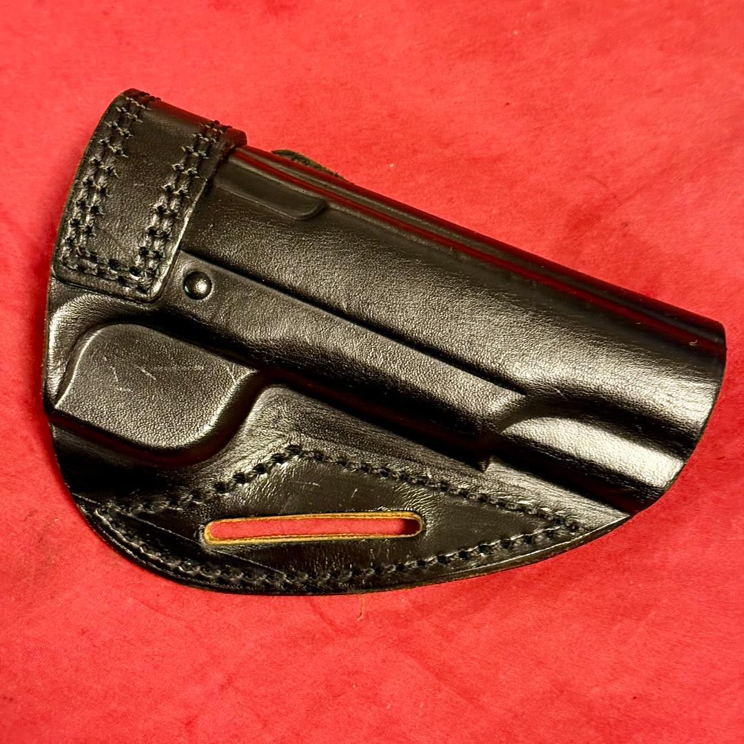 整備済 革製 ウェスタンアームズ ヒップ ホルスター オートマチック ガバメント