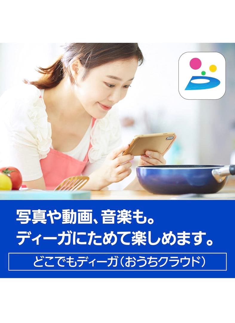 パナソニック 1TB 2チューナー ブルーレイレコーダー（どこでもディーガ対応）