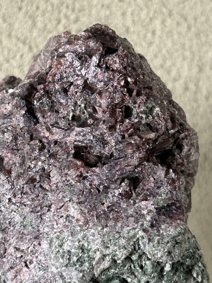 国産鉱物 アキシナイト 原石 宮崎県日之影町産