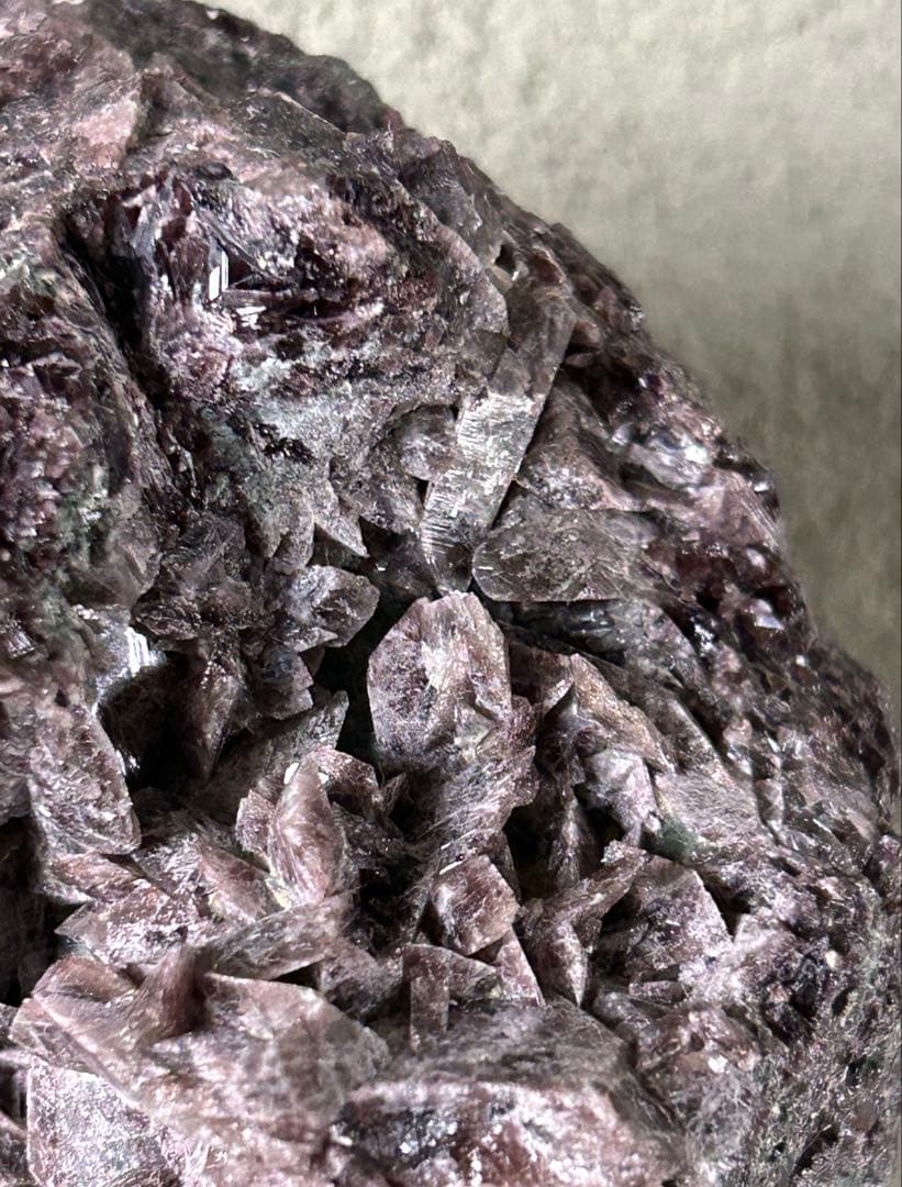 国産鉱物 アキシナイト 原石 宮崎県日之影町産