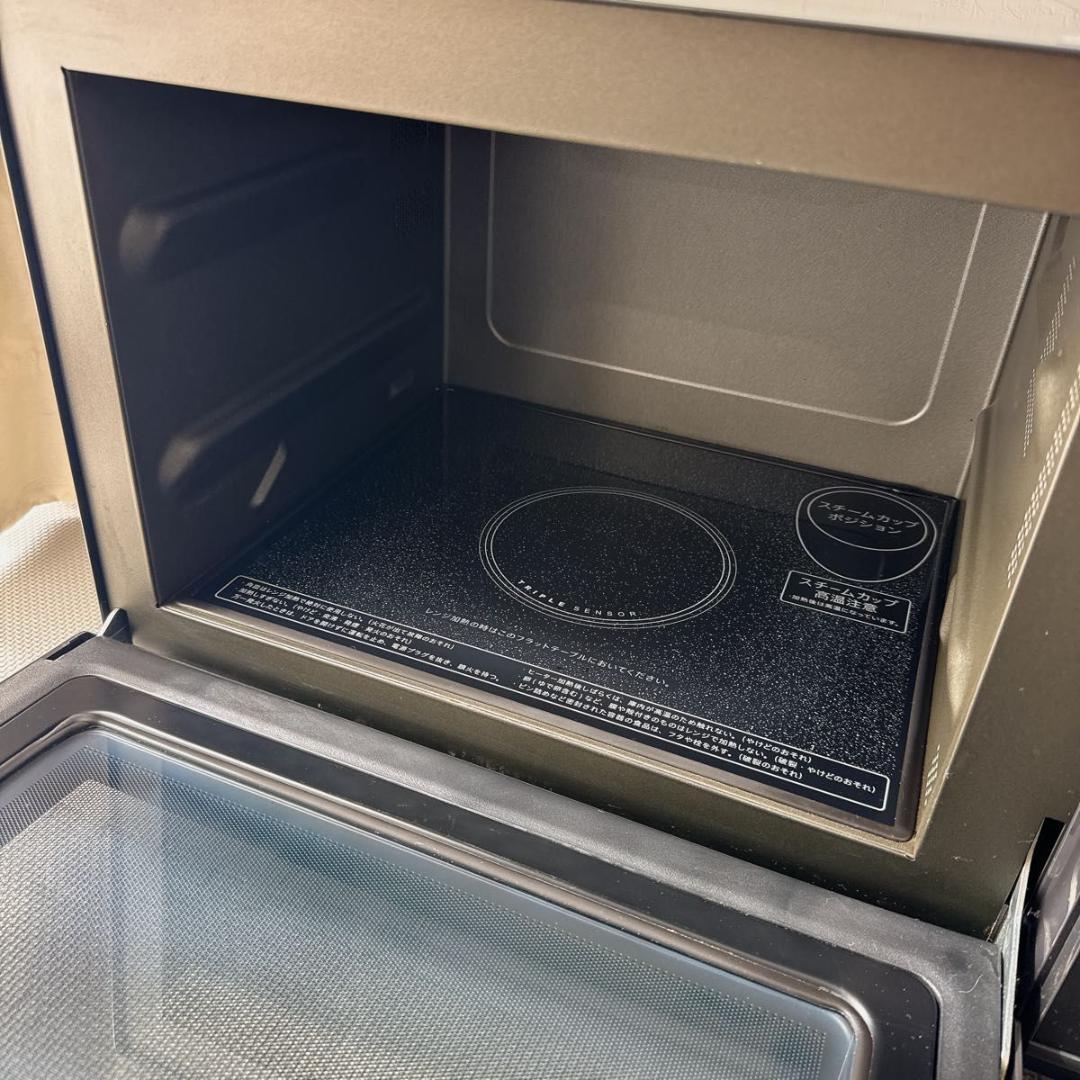 SHARP RE-V80A-B 2017年製 オーブンレンジ 美品