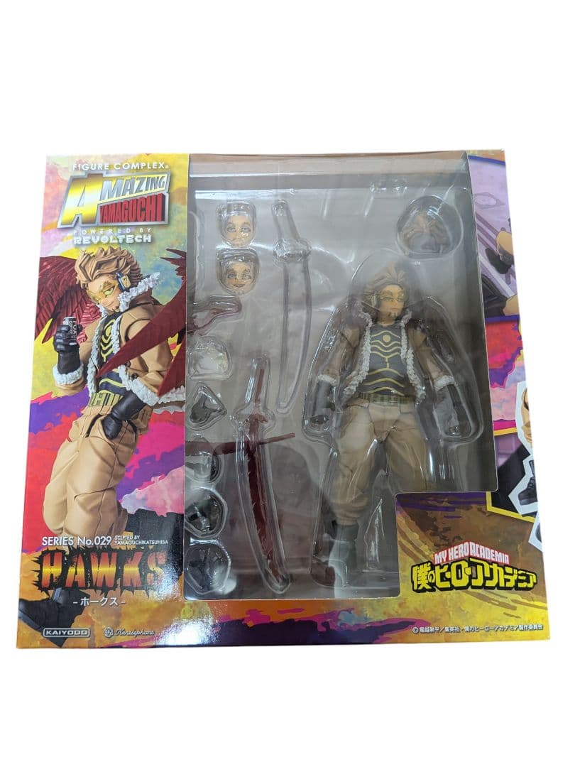 開封済み　僕のヒーローアカデミアアメイジングヤマグチ　ホークス