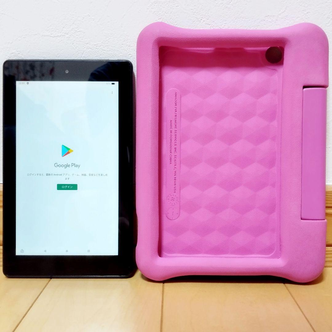 良品 Amazon Fire 7 キッズモデル ピンク 第9世代 16GB