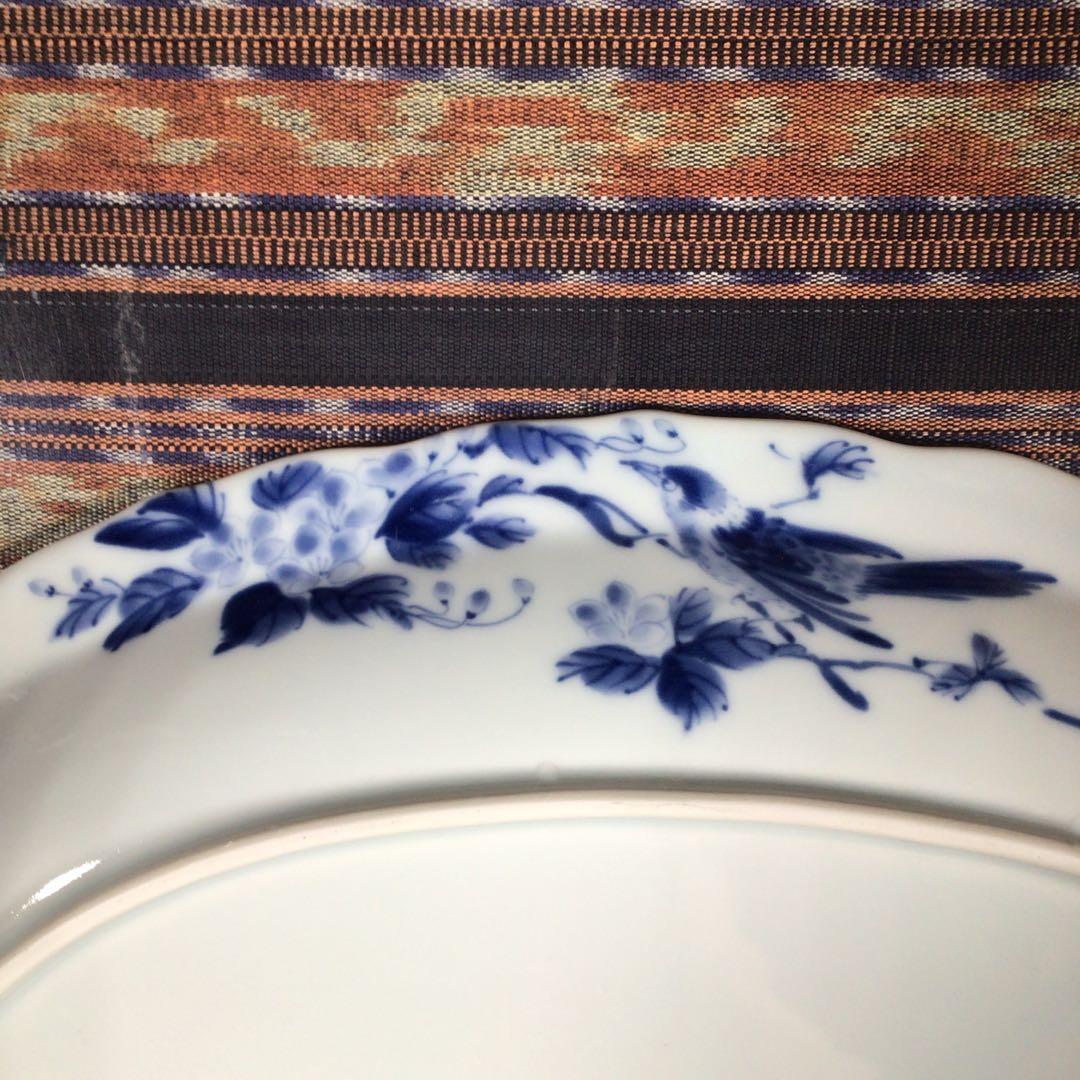 『ハロうー特価』　龍峰　オーバルプレート　楕円大皿