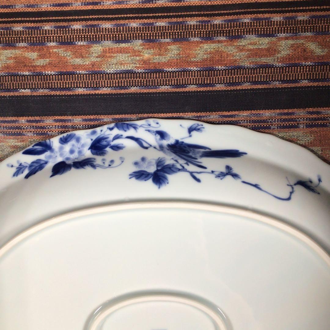 『ハロうー特価』　龍峰　オーバルプレート　楕円大皿