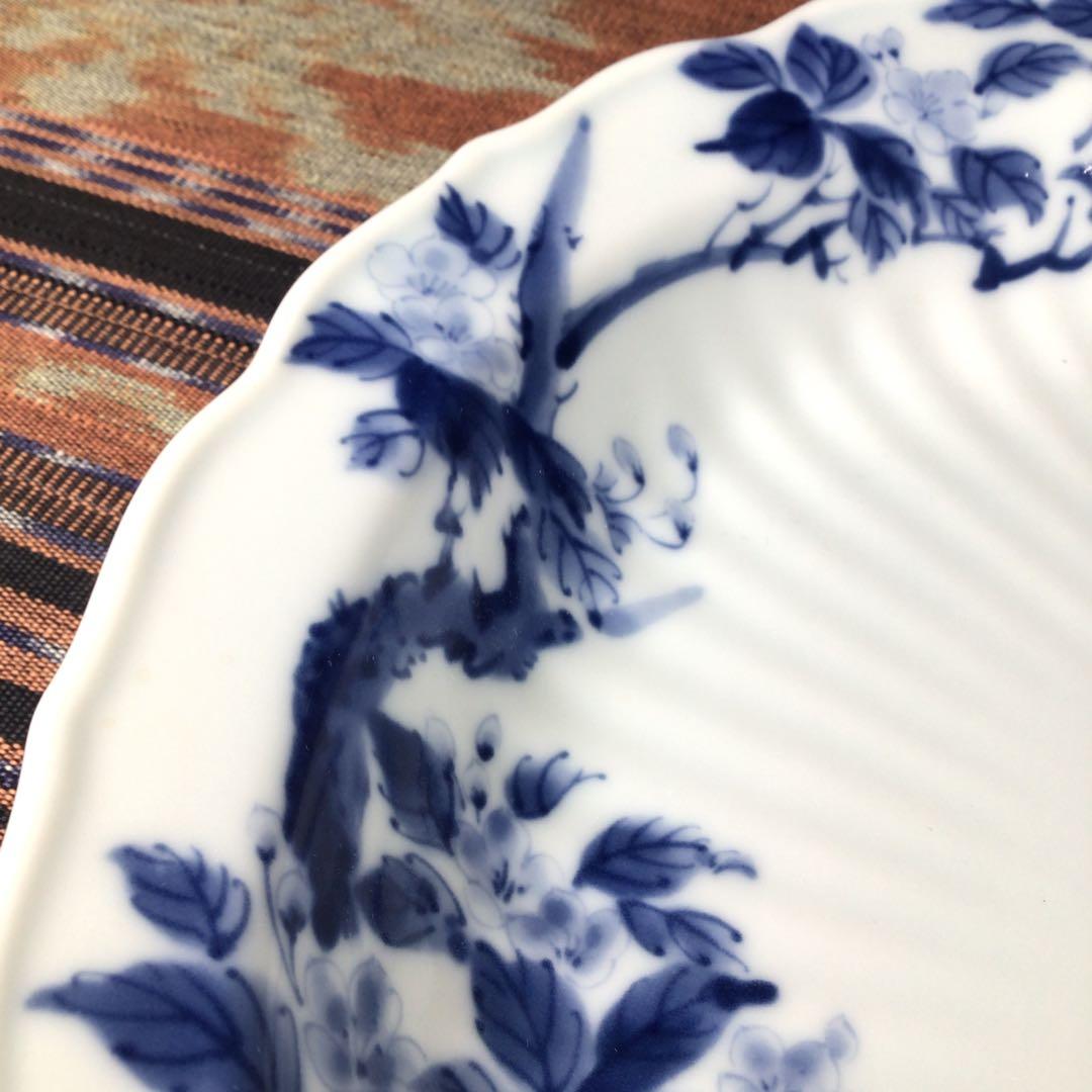 『ハロうー特価』　龍峰　オーバルプレート　楕円大皿