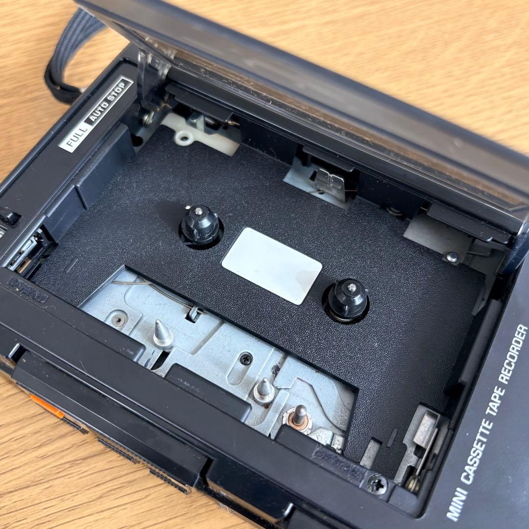 ジャンク品 National カセットレコーダー RQ-334 純正ケース、箱付