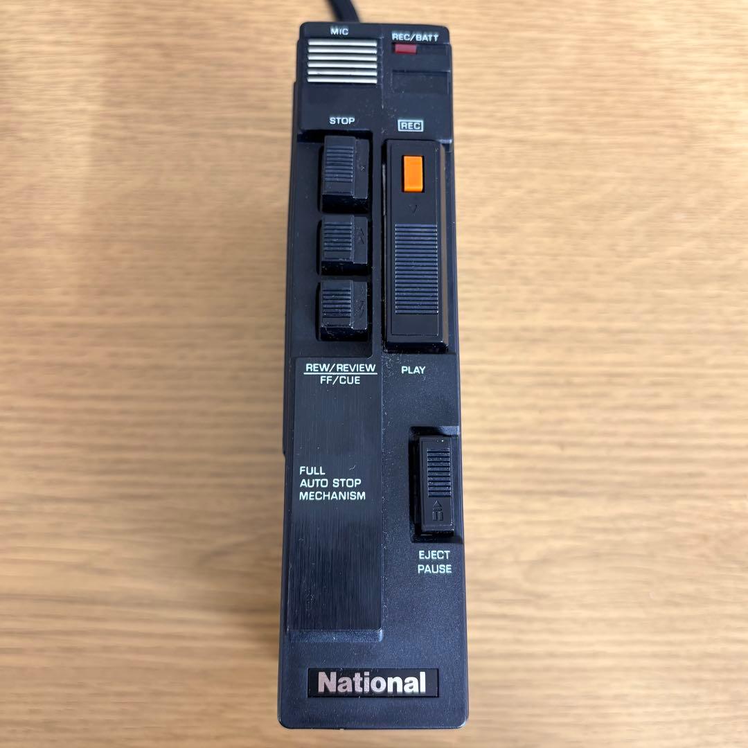 ジャンク品 National カセットレコーダー RQ-334 純正ケース、箱付