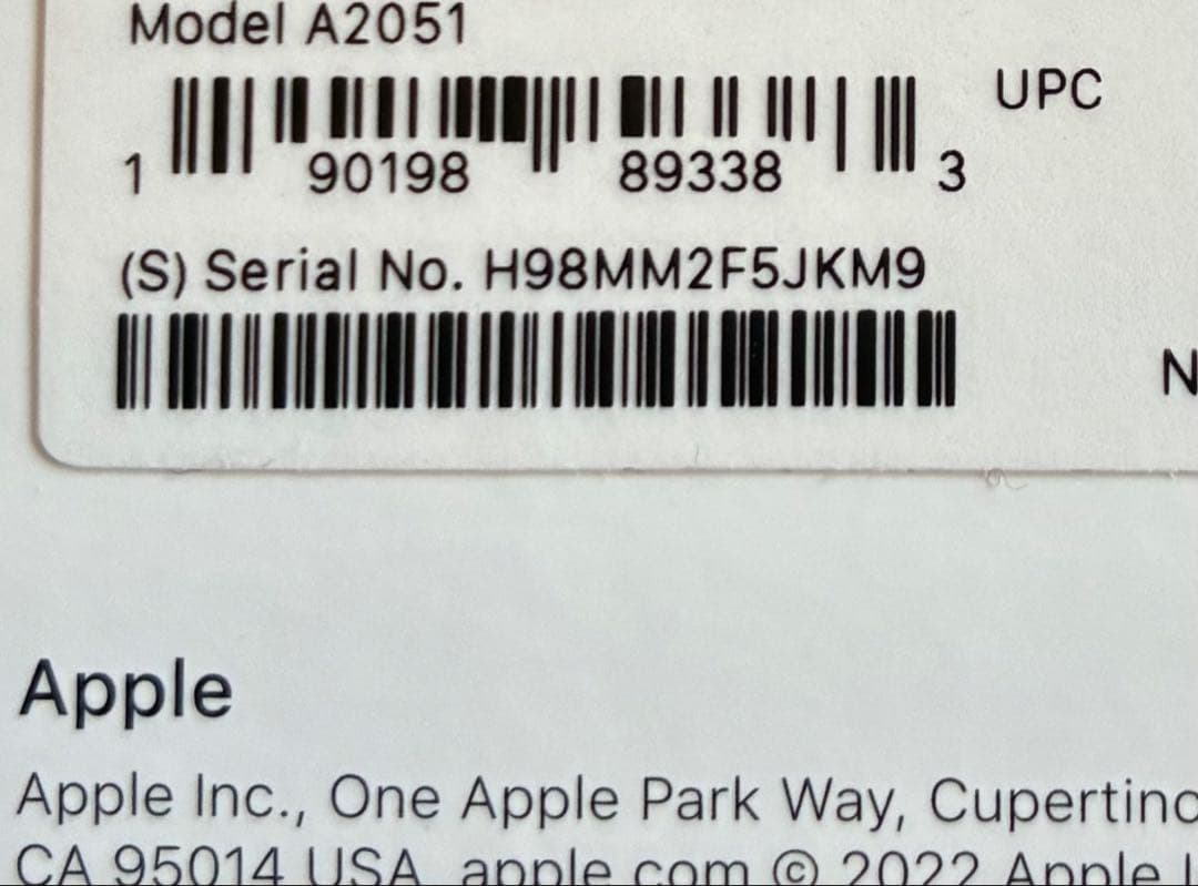 【新品・未使用】Apple Pencil 第二世代