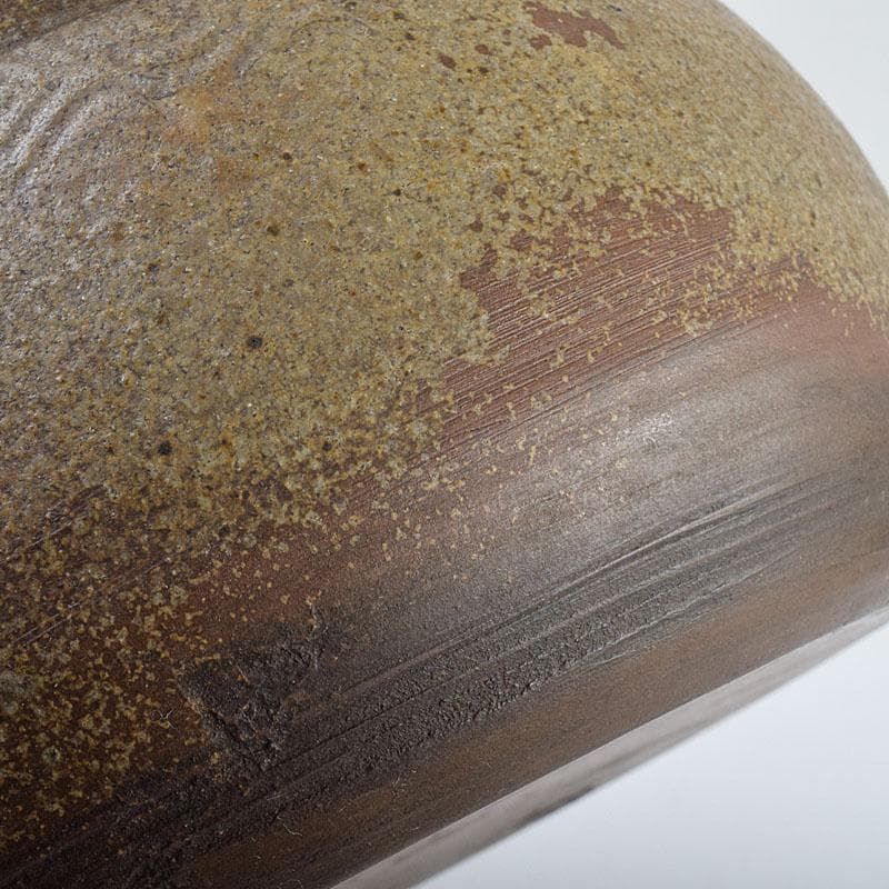 桂又三郎極め　江戸中期　古備前　波線文　建水　V　R9548