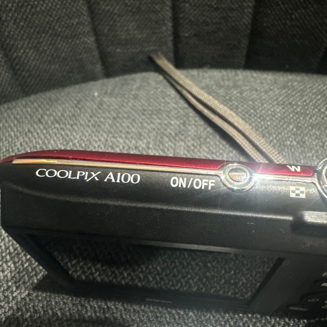 ジャンク　Nikon COOLPIX A100 レッド