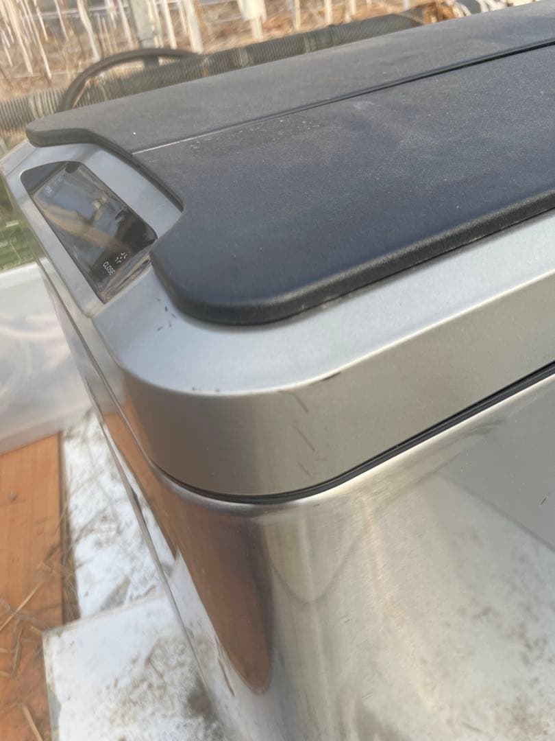 EKO電動ゴミ箱 ファントム センサービン 45L 両開き 電池交換済