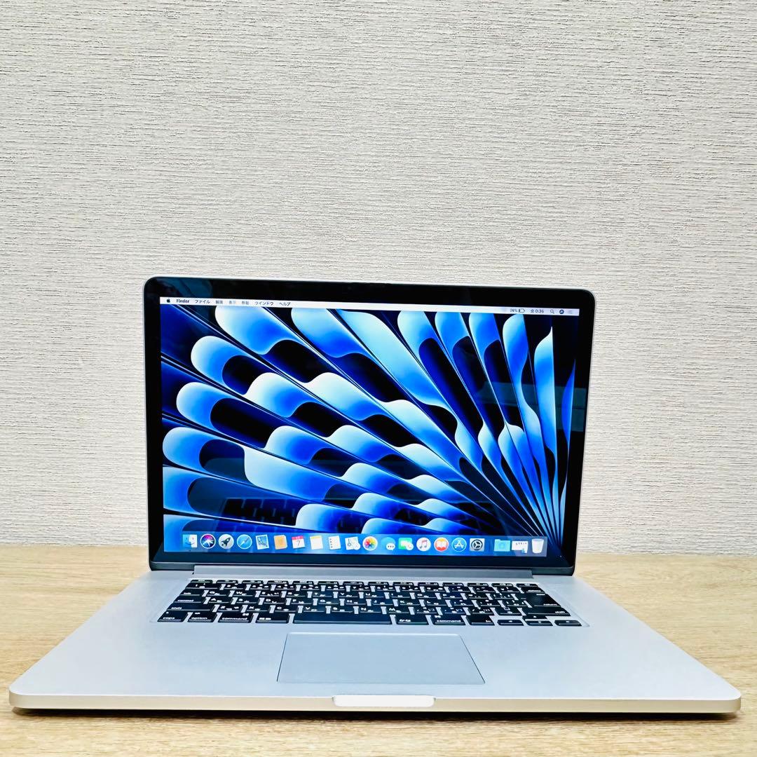 MacBook Pro i7【OS 2022年／512G／16G／新品バッテリー