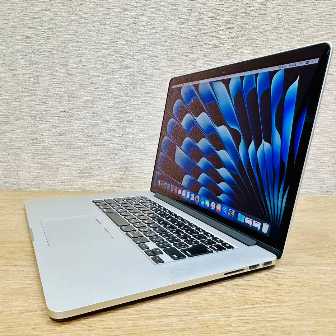 MacBook Pro i7【OS 2022年／512G／16G／新品バッテリー