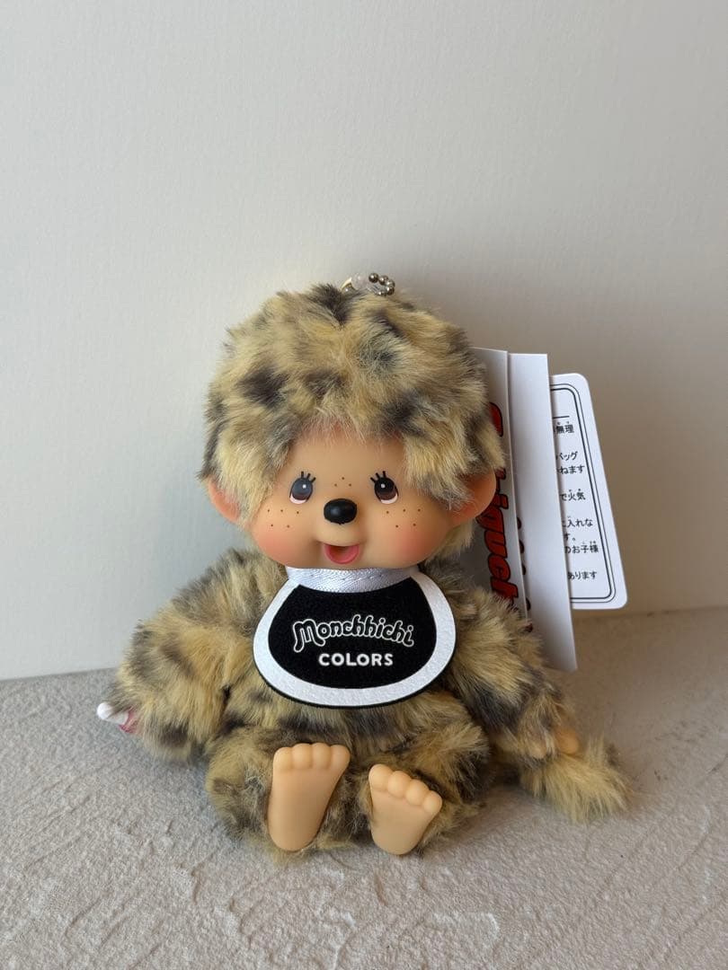【入手困難】新品タグ付き 豹柄 モンチッチ COLORS ヒョウ柄 セキグチ