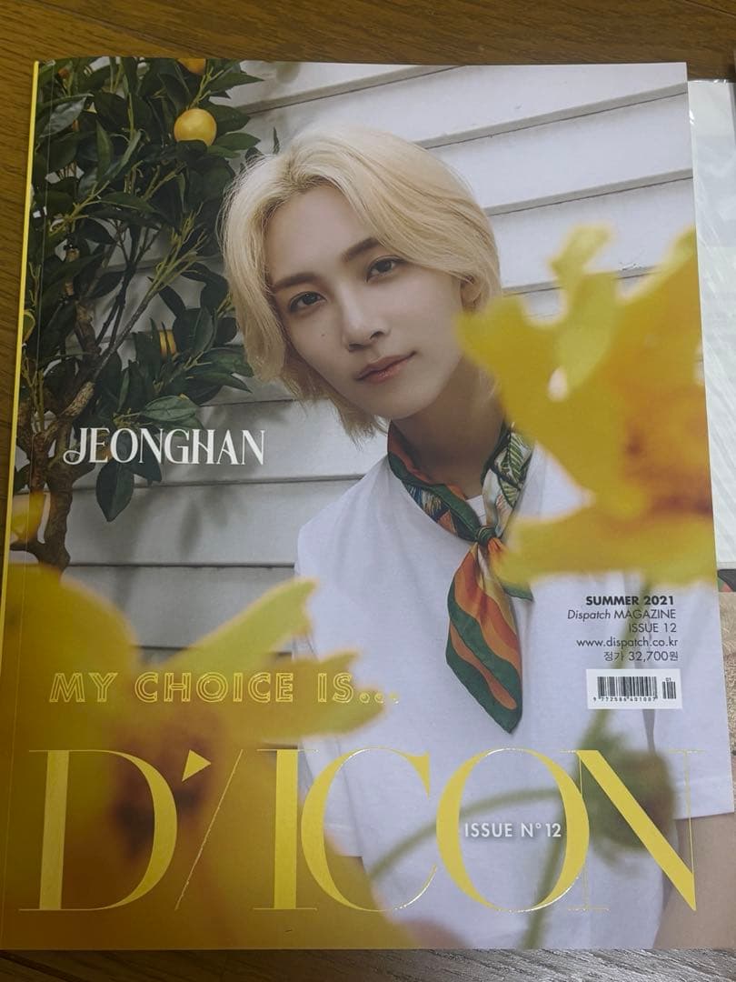 SEVENTEEN JEONGHAN DICON12号 セット写真集