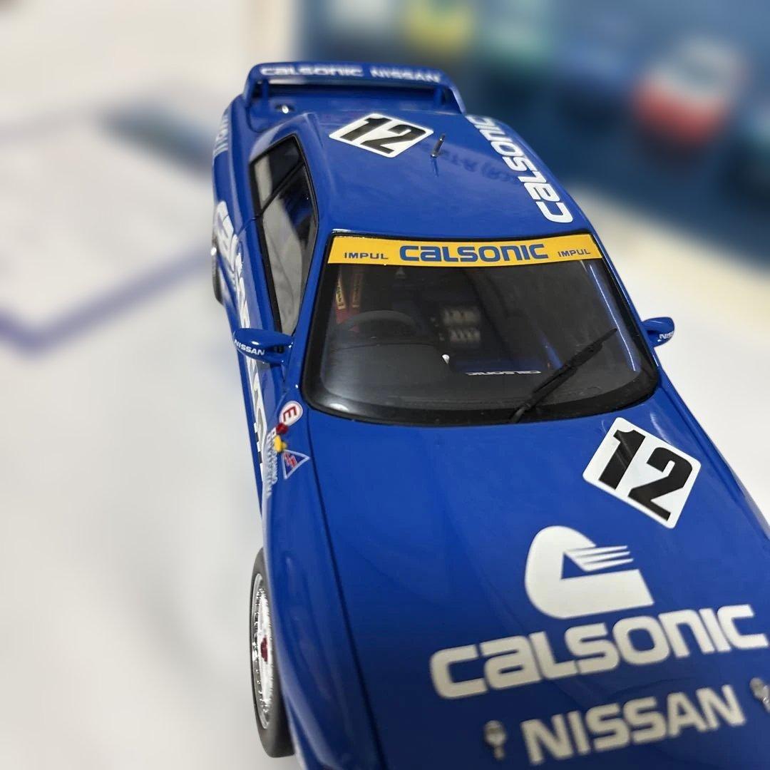 ミニカー Nissan Skyline GT-R (R32) 1993 Calsonic